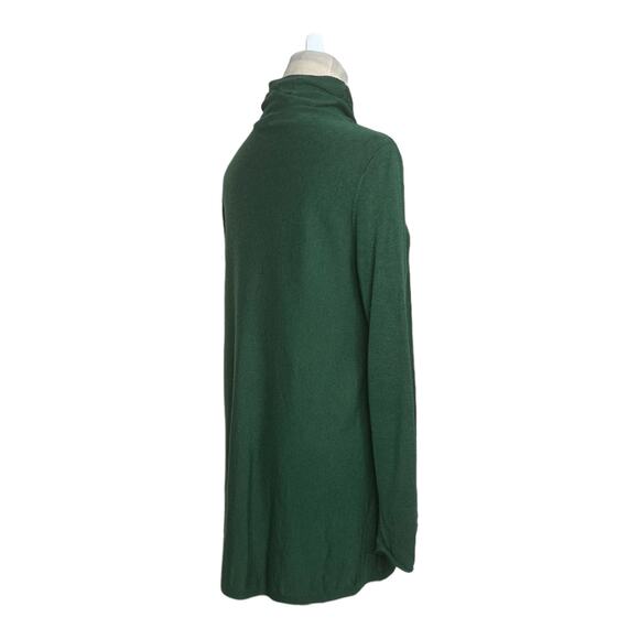 Eileen Fisher green high neck long sleeves sweater size small - Picture 10 of 11